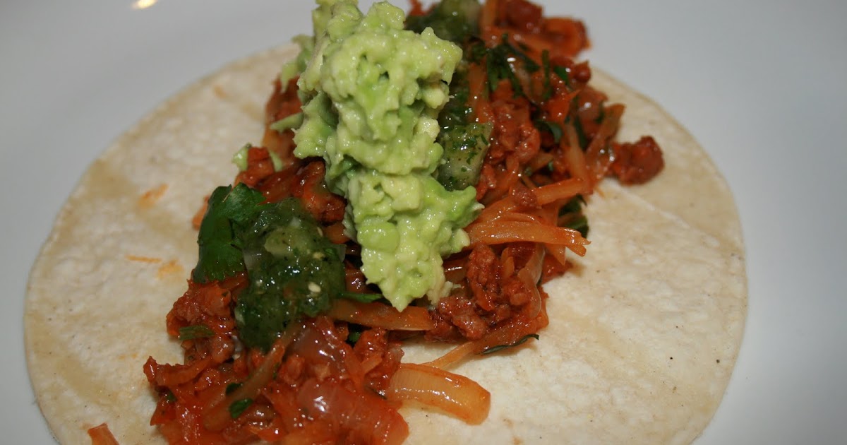 Notes From The Table Rick Bayless' Chorizo, Potato, Mushroom Tacos